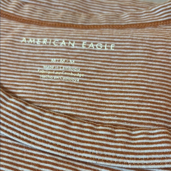 American Eagle Striped Tank Top - Picture 2 of 2